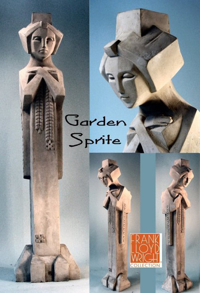 Garden Sprite Statue by Frank Lloyd Wright